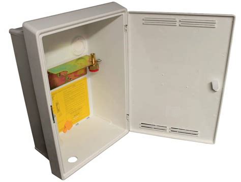 recessed gas meter box